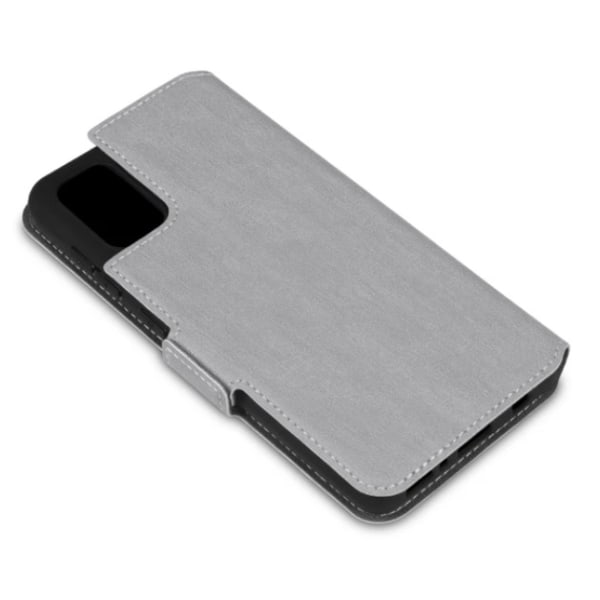Plånboksfodral Samsung Galaxy A41 Grå Slim