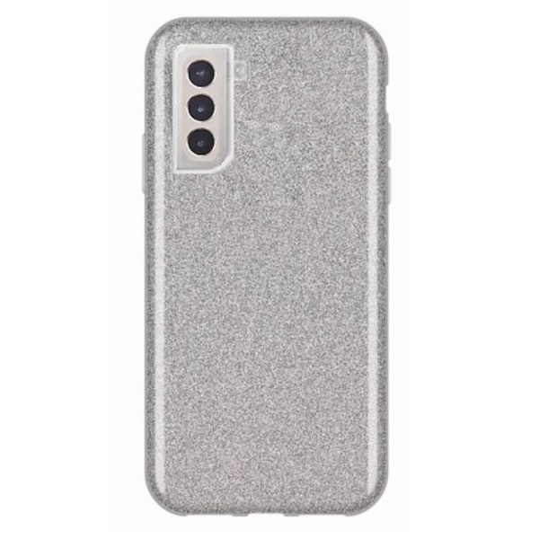 Samsung Galaxy S21 Skal - Glitter Silver