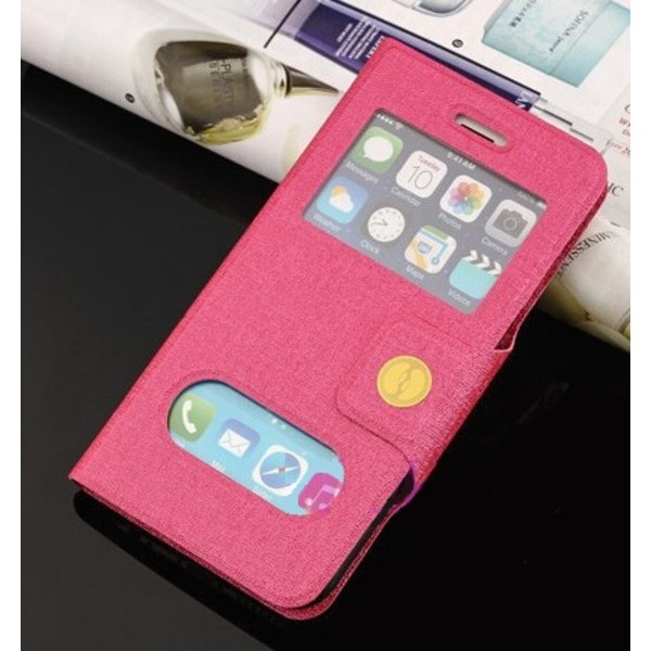Flip Cover ID-Caller iPhone 6 Plus/6S Plus Pink