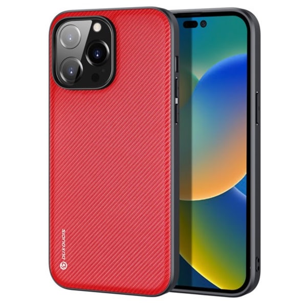 iPhone 14 Pro Skal Nylon Röd Dux Ducis