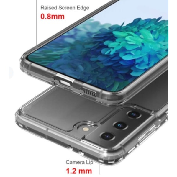 Samsung Galaxy S21 Skal - Transparent Shockproof Extreme