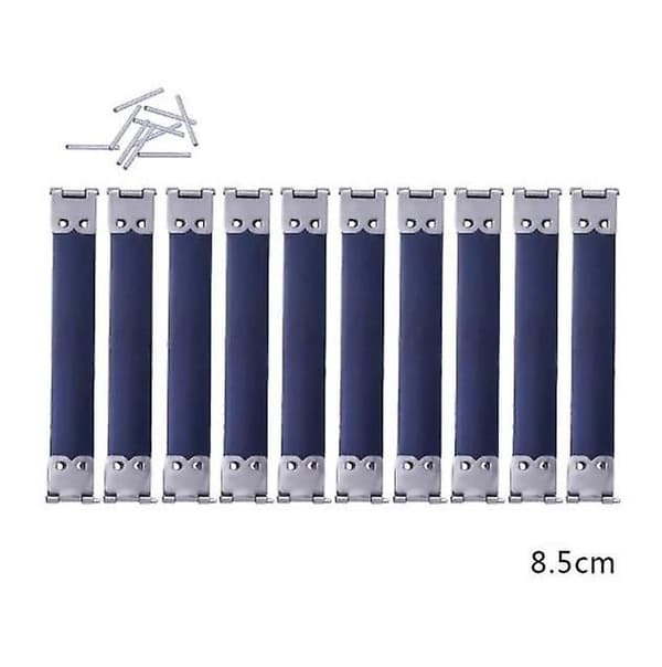 15x Silver Flex Ram Intern Fjäderklämma Kompatibel med Handväska eller Glasögonfodral