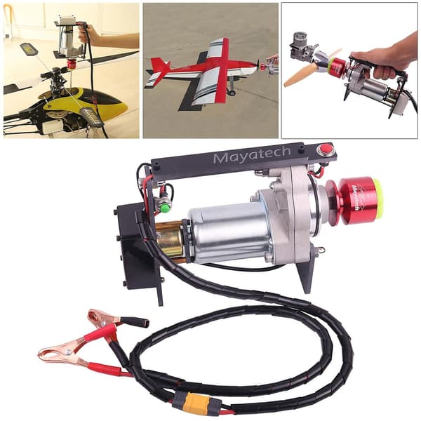 RC-motorstarter for Mayatech 10cc-80cc bensinmotor, stil A XT60 liten huvudstartare