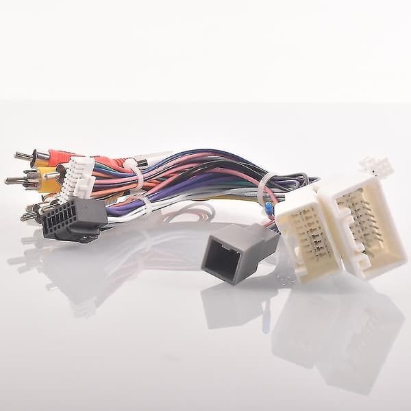 Bilstereo kabelstam adapter Android 16-stift för Mitsubishi Pajero (14-20) Outlander (14-20) med Canbus