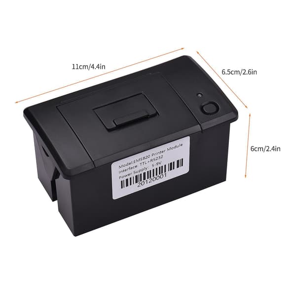 58MM Mini Indbygget Termisk Kvitteringsprinter med USB/RS232/TTL Porte