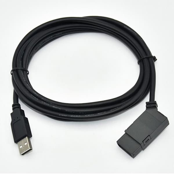 USB-LOGO Programmeringsisoleret kabel kompatibelt med LOGO PLC LOGO USB-kabel RS232-kabel 6ED1057-1AA01-0BA0 1MD svart