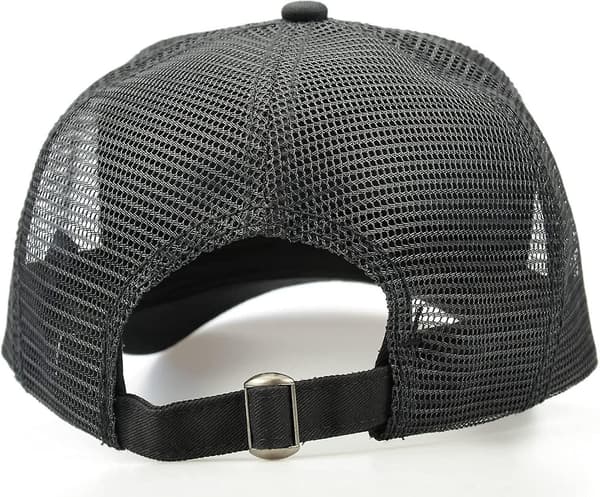 XXL Mesh Trucker Hat Oversize Justerbar 23,6-25,6 Tommer Høj Krone til Mænd