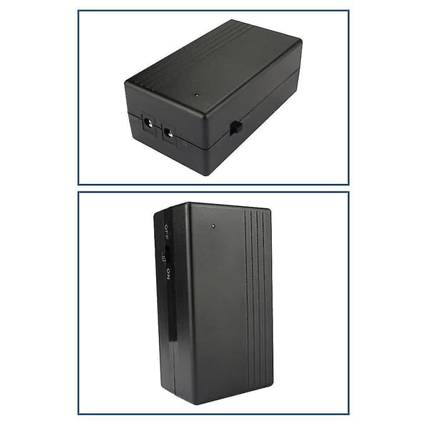 Mini UPS keskeytymätön virtalähde 6000/4000 mAh litiumvarakäyttöakulla