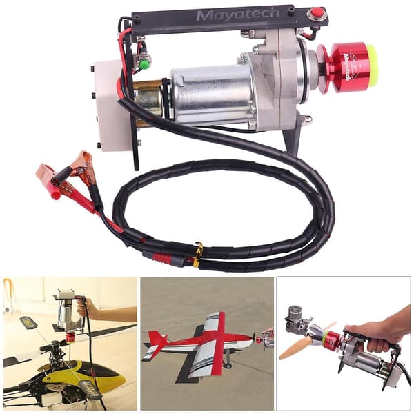 RC-motorstarter for Mayatech 10cc-80cc bensinmotor, stil A T-insats liten huvudstartare