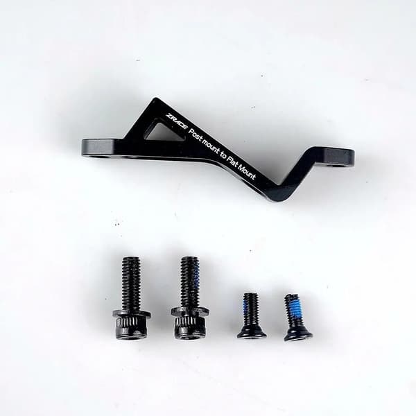 Post Mount til Flat Mount Bremseadapter +20mm 140-160, Post til Flat Mount Bremseadapter 1 set