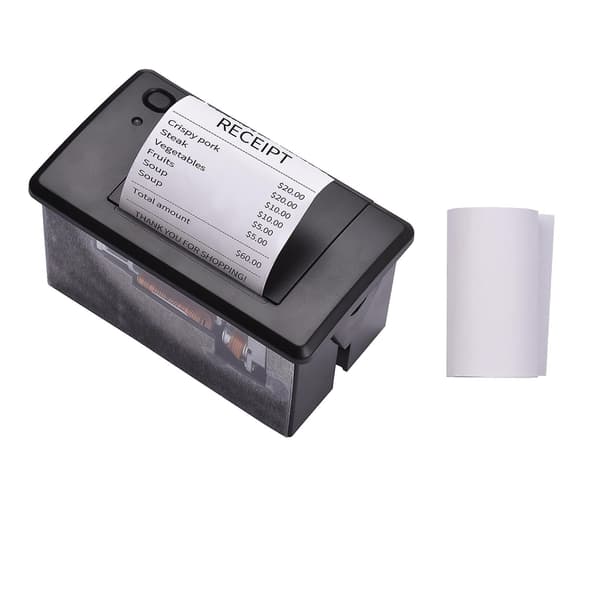 58MM Mini Indbygget Termisk Kvitteringsprinter med USB/RS232/TTL Porte