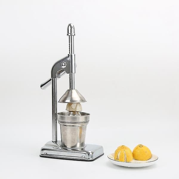 Juicer Fruktpress Rostfritt Stål Premium Apelsinpress Juicer