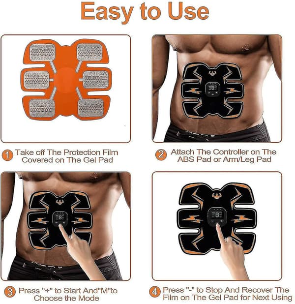 Abs Stimulator, Ab Stimulator Ems Abdominal Muskelstimulator