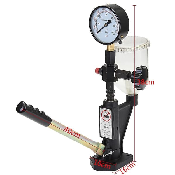 Am-CRI202 Højtryks Common Rail Injektor Tester Simulator Piezo AHE Dynamisk Slagtest kompatibel med BOSCH DENSO CAT S60H