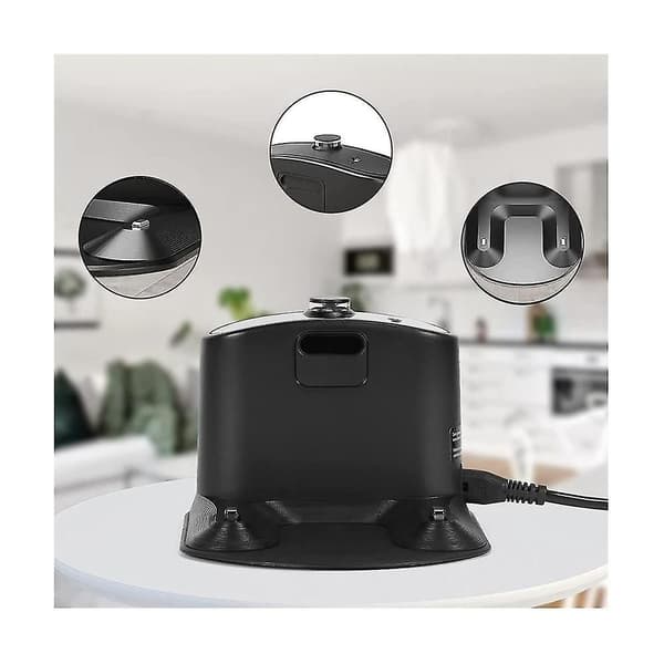 Laderdokkingstasjon kompatibel med iRobot Roomba E5 E6 I1 I3 I4 I6 I7 I8 500-900-serien EU-plugg