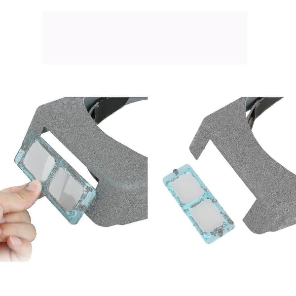 Optivisor Forstørrelsesbriller Forstørrelsesvisir Glas 4 Es