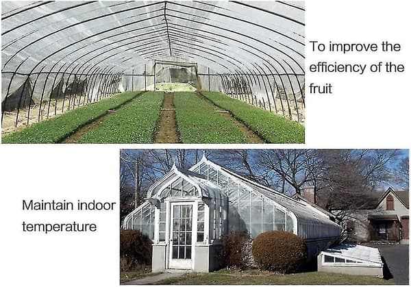 Reflekterende Aluminet Solskærm Net UV-resistent Netting med Tyller, 3x3m Kompatibel med Havearbejde