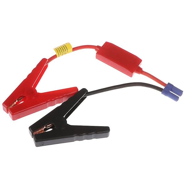 Startkabel Startklämma med Bilbatteri Startbooster Flerfärgade 1 st