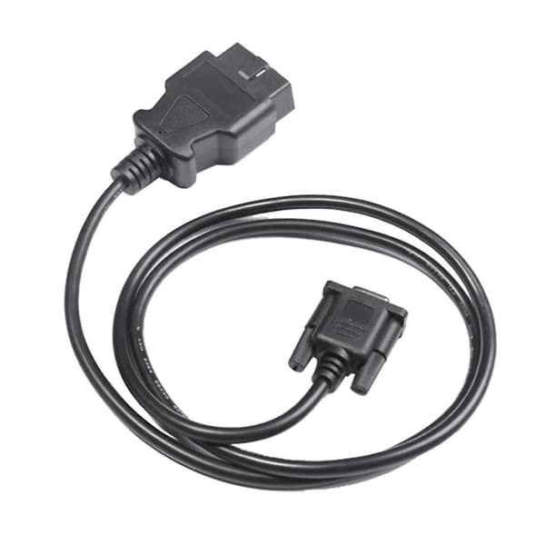 Obd2 16-ben Til Db9 9-ben Seriel Port Rs232 Obd2 Adapterkabel Bil Diagnostisk