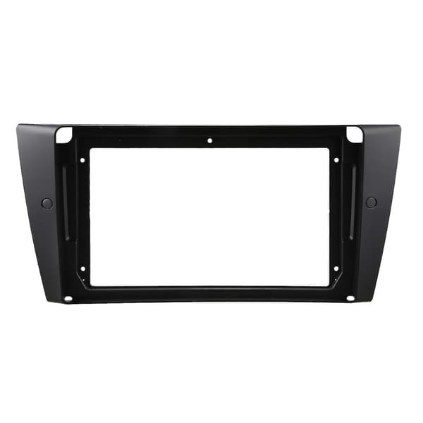Bilstereo Fascia Kompatibel med BMW E90 E91 9 tums Stereo DVD-spelare Instrumentbräda Kit Frontpanel