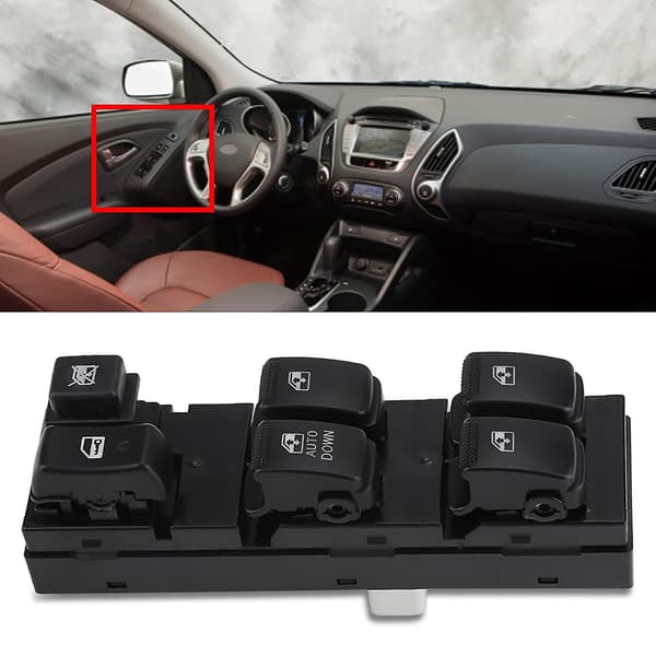 Hyundai Tucson 04-10 Hovedafbryder til Elruder Knap 93570-2E000