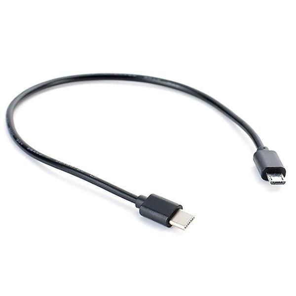 Typ C USB-C till Micro USB-kabel Micro B USB Typ C-sladd Hane till Hane Datakabel 1M