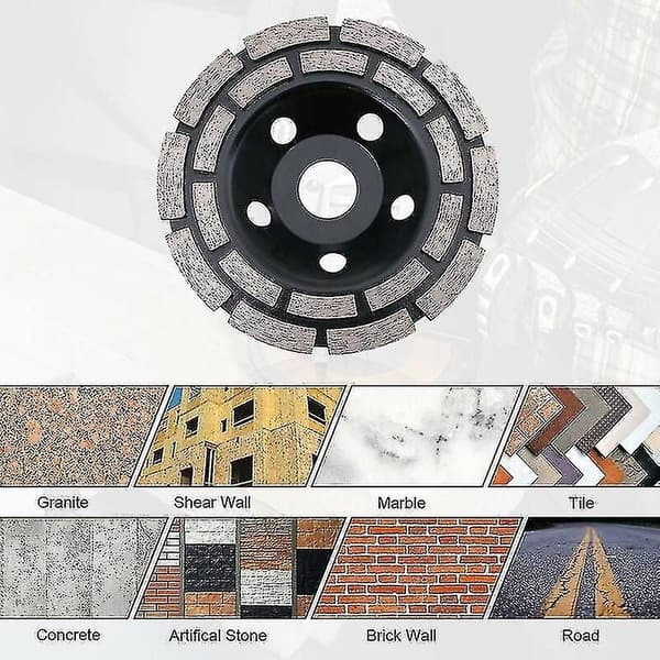 125 mm Diamantslibeskive Kompatibel med Beton, Sten, Granit, Murværk
