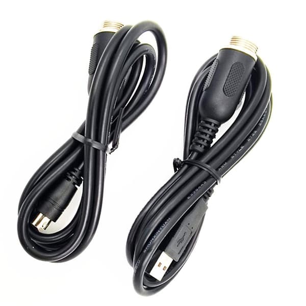 1 st din6-usb-kabeladapter för Thrustmaster Th8a-anslutning passar Tssh Tssh+/ Present 1 uppsättning