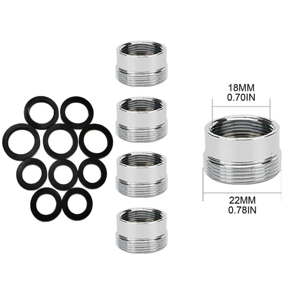 Køkken han hun messing vandhane adapter messing vandrenser belufter stik Extern 16*1 till 22