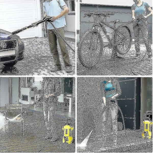 10m högtryckstvättslang ersättning för Karcher K2 K3 K4 K5 K7 klickkoppling