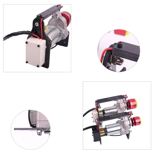 RC motorstarter til Mayatech 10cc-80cc benzinmotor, stil A T-insats liten huvudstartare