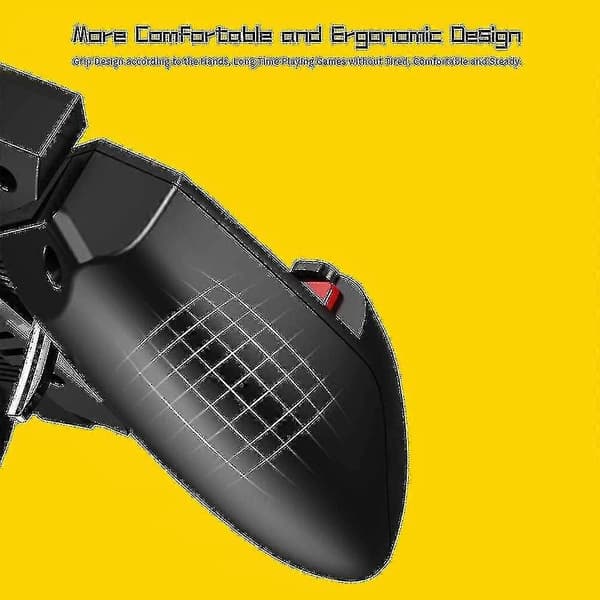 Ak77 mobilspillkontroller Pubg spillkontroller Gamepad 6-finger spillutløser