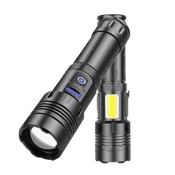 1000000 lumen supersterk taktisk LED-lommelykt