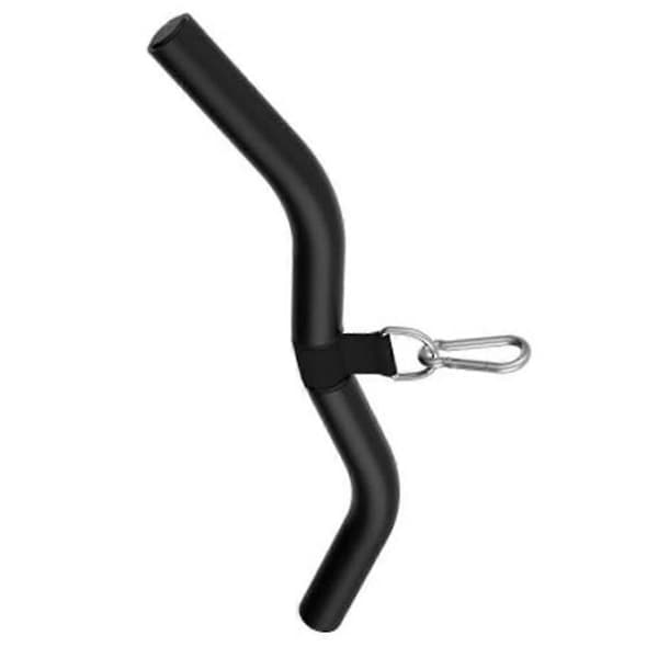 Rebmaskintilbehør Curl Bar Kabeltilbehør til Fitness Pull-Ups black
