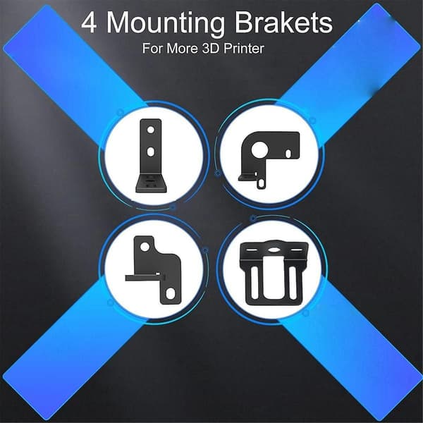 BL-Touch V3.2 Auto Bed Leveling Sensor Kit Kompatibel med 8 eller 32 Bit Hovedkort