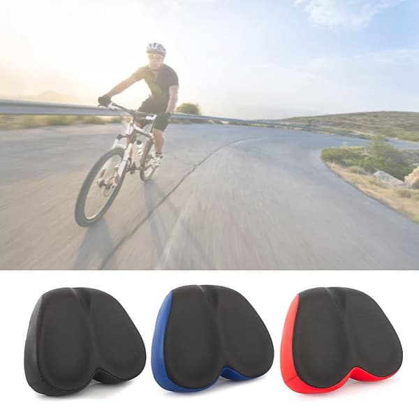Bekväm cykelsadel Noseless Road Mtb Cykelsits Mountainbikesits Red