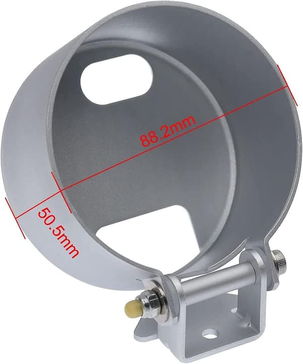 85 mm (3 3/8 tommer) Innebygd turteller/speedometerkopp, universell målerkopp dashbordpod måler monteringskoppholder