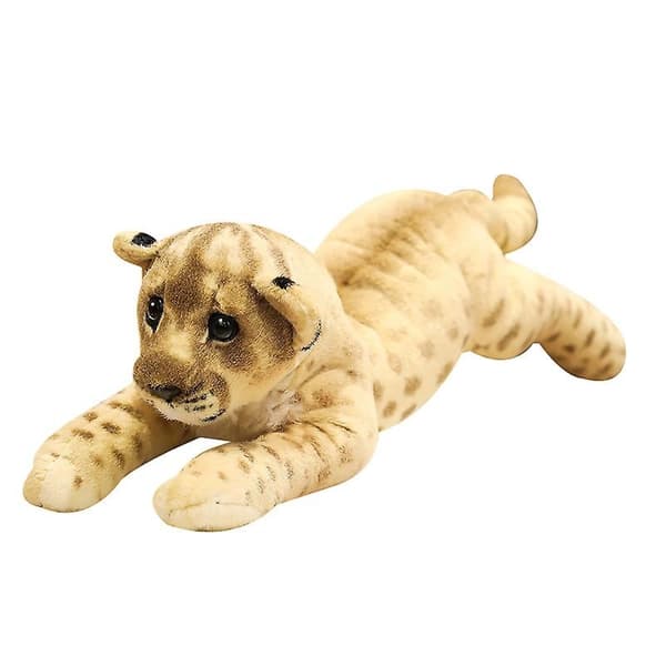 Gepard tøjdyr Leopard Plyslegetøj Gave til piger drenge Tiger 39 cm