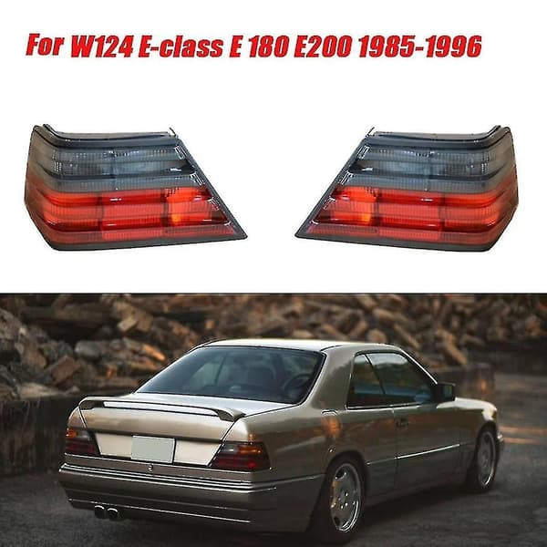 2 stk. bilbaglygte kompatibel med W124 E-klasse E 180 E200 1985-1996, uden pære