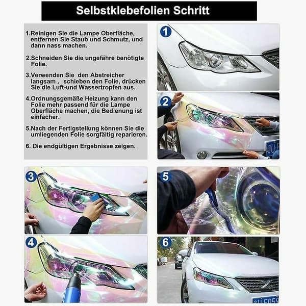 Selvklæbende kulfiberfolie Bilklæbefolie Glans Mat Sort 152 X 50 Cm