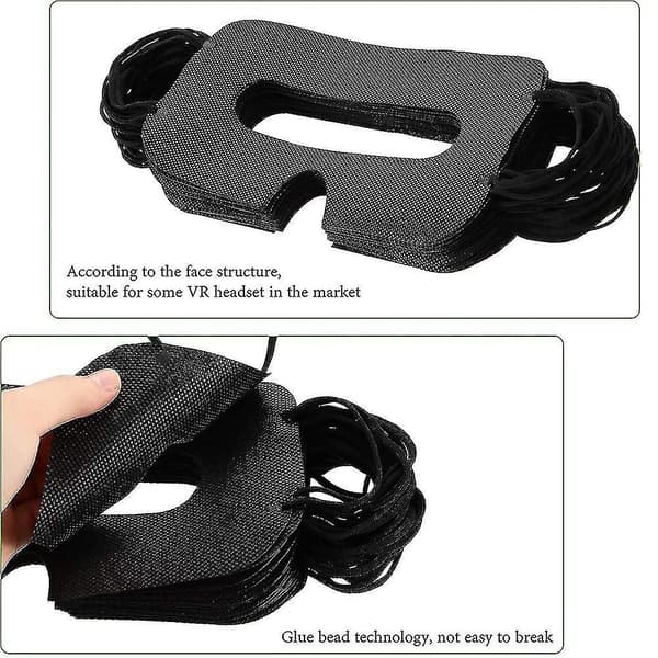 150 st engångs hygienisk ögonmask kompatibel med VR-headset Vive Virtual Reality