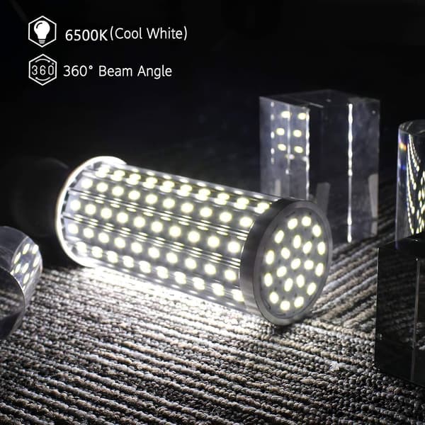 E27 60w 6000k LED-pærer - 5850lm maispære
