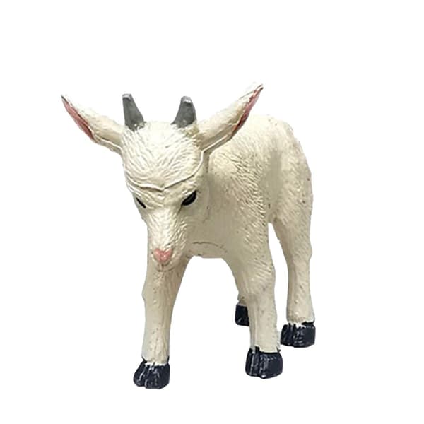 Djursmodell Härlig form Samlarobjekt Pvc Simulering Getmodell Figur Kompatibel med present A