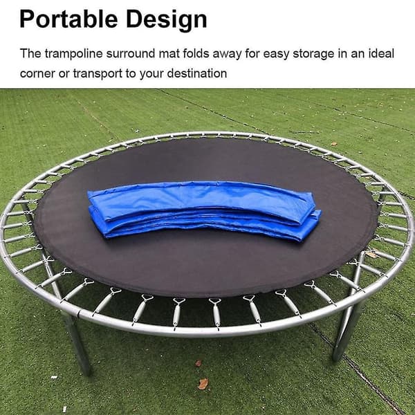 6ft Skyddsfjäderskydd Rund För Barn PVC Trampolindyna Ersättning