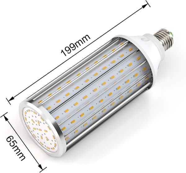 E27 60w 6000k LED-pærer - 5850lm maispære