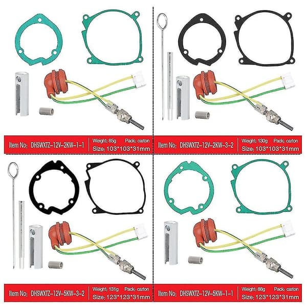 12v Parkeringsvarmer Gløderør Nøgle - Keramisk Stift Kompatibel med Eberspacher 5kw-12v-1-1