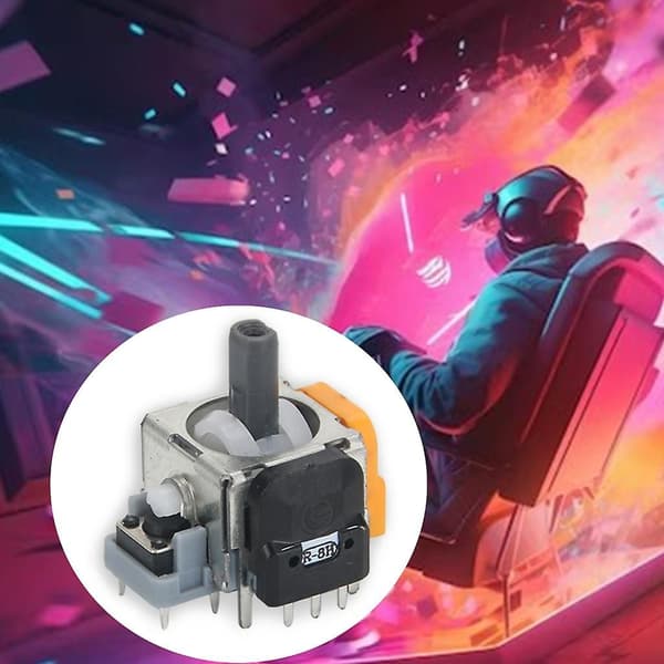 Hall Effect Joystick-modul - Analog sensor kompatibel med driftfri kontroll PS5