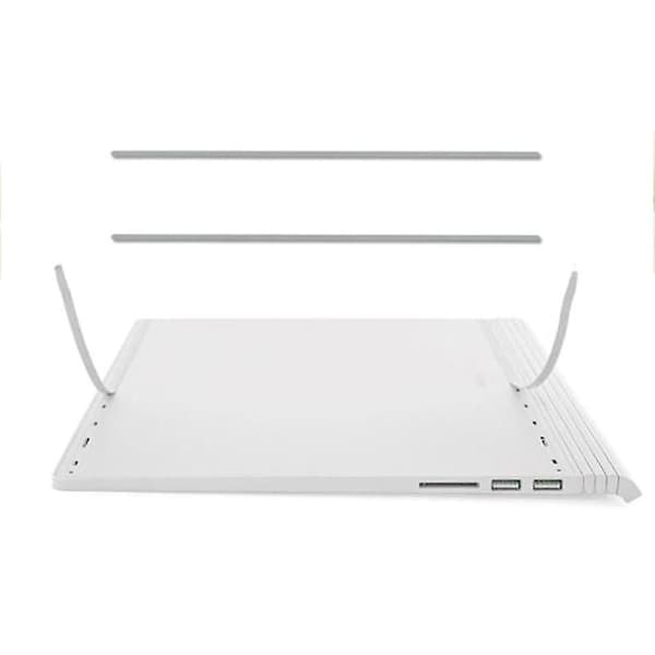 2 st halkfri remsa för Microsoft Surface Book1/2 gummifötter bottenbyte Shytmv One Size