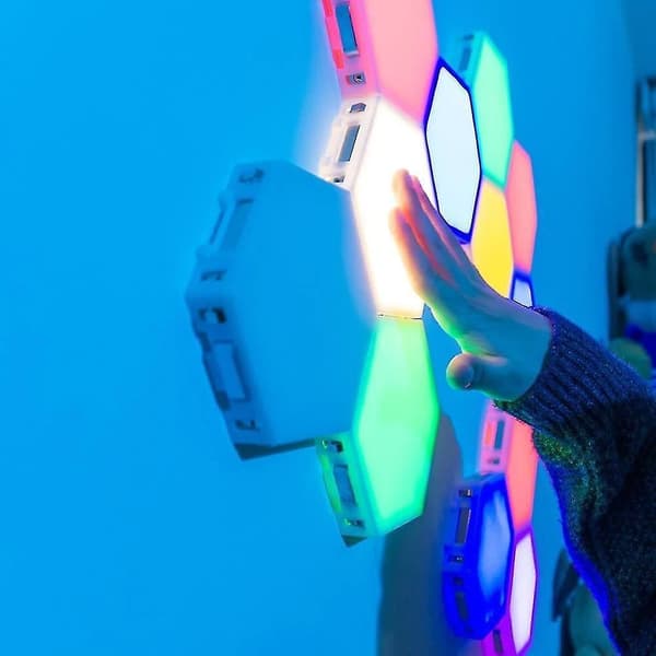 Tap-tap Sensoriske LED-lys Kompatible med Autisme Visuelle Sensoriske Søgere