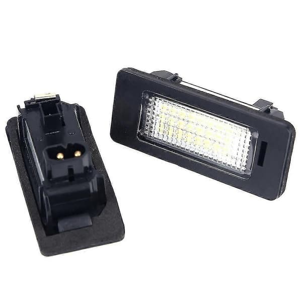2 kpl Bmw E39 E60 rekisterikilven valo 6000k valkoinen ei virhettä Led-rekisterikilven valo Bmw E90 E91 E92 E61 E60 E70 E71
